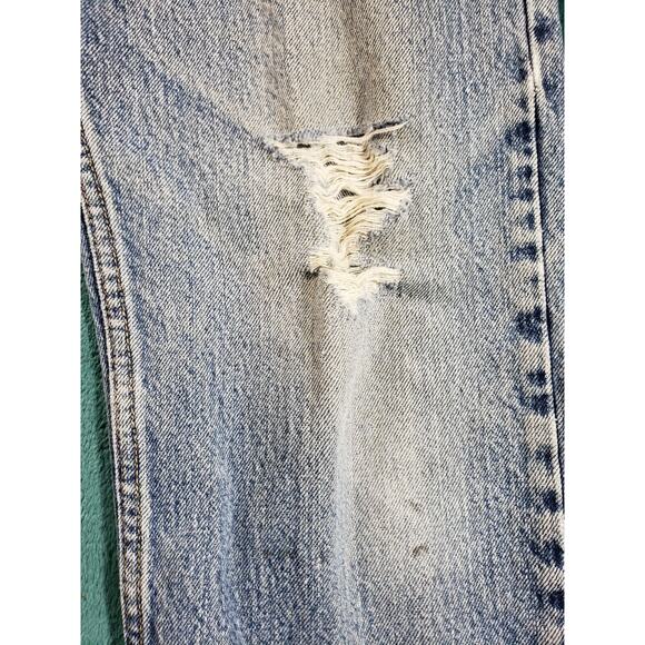 Lee Jeans Sz 32x29 Mens Blue Stretch Pants Denim Casual Comfort Light Straight - Picture 4 of 16